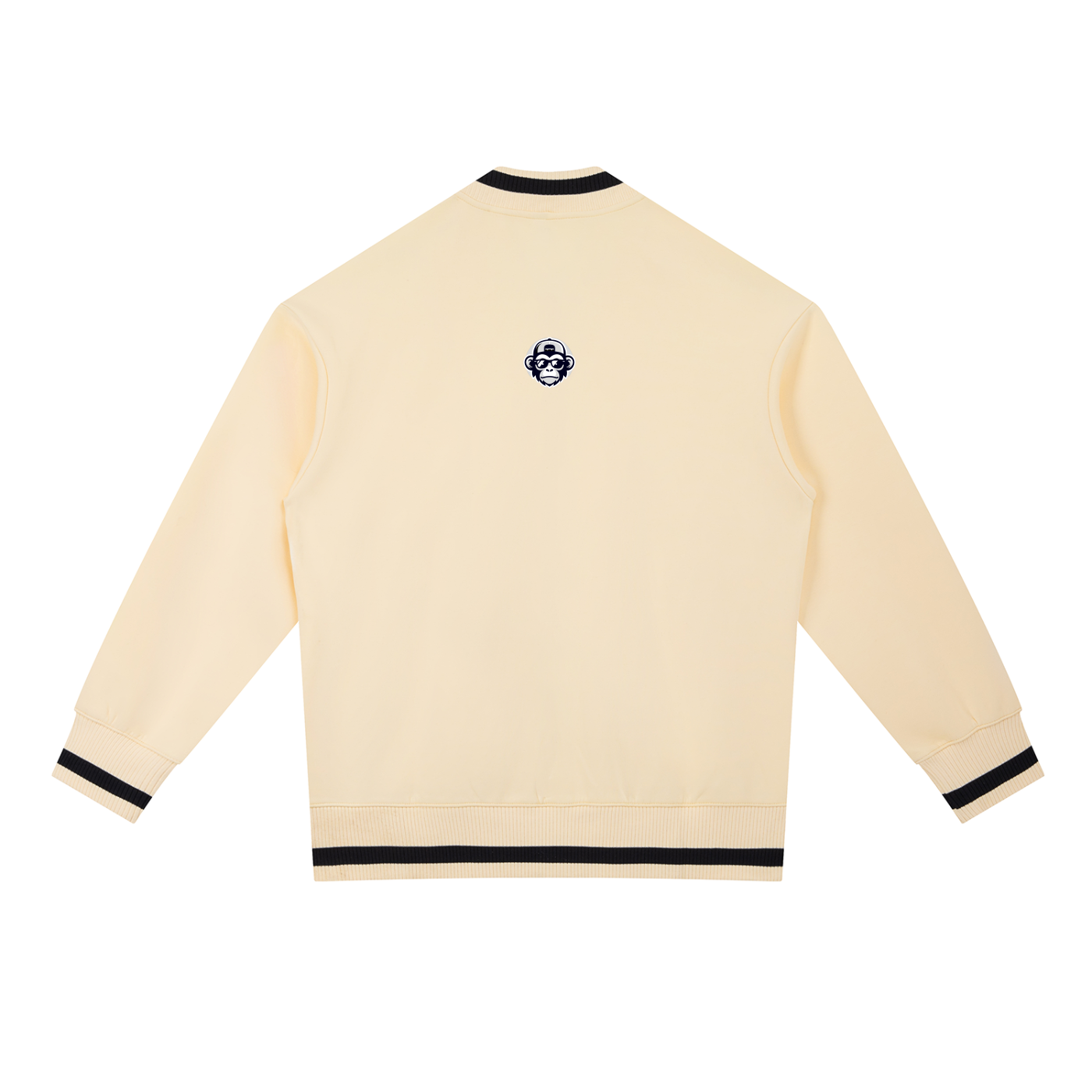 Contrast Piping Zip Bomber Jacket
