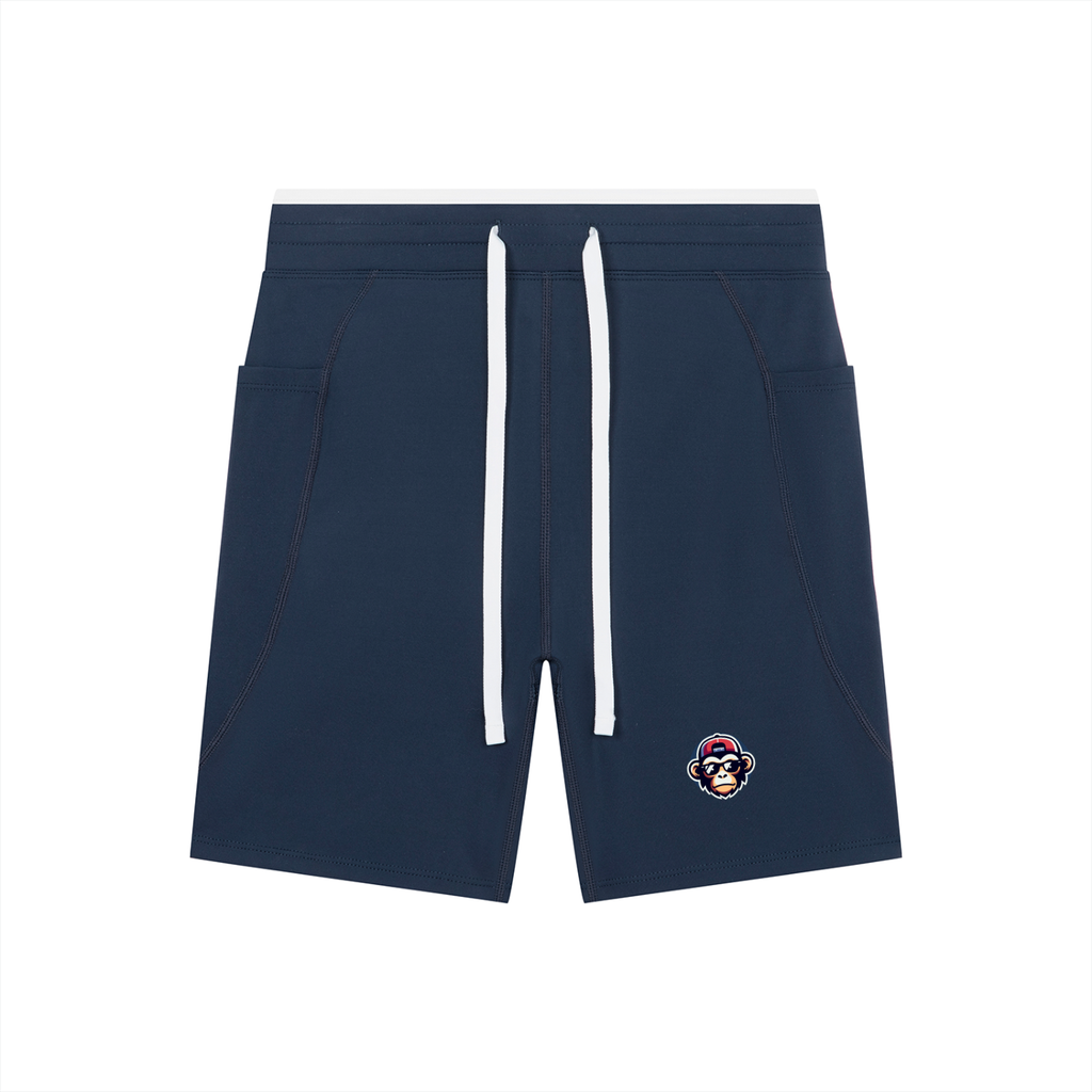Women's High Rise Color Block Yoga Shorts