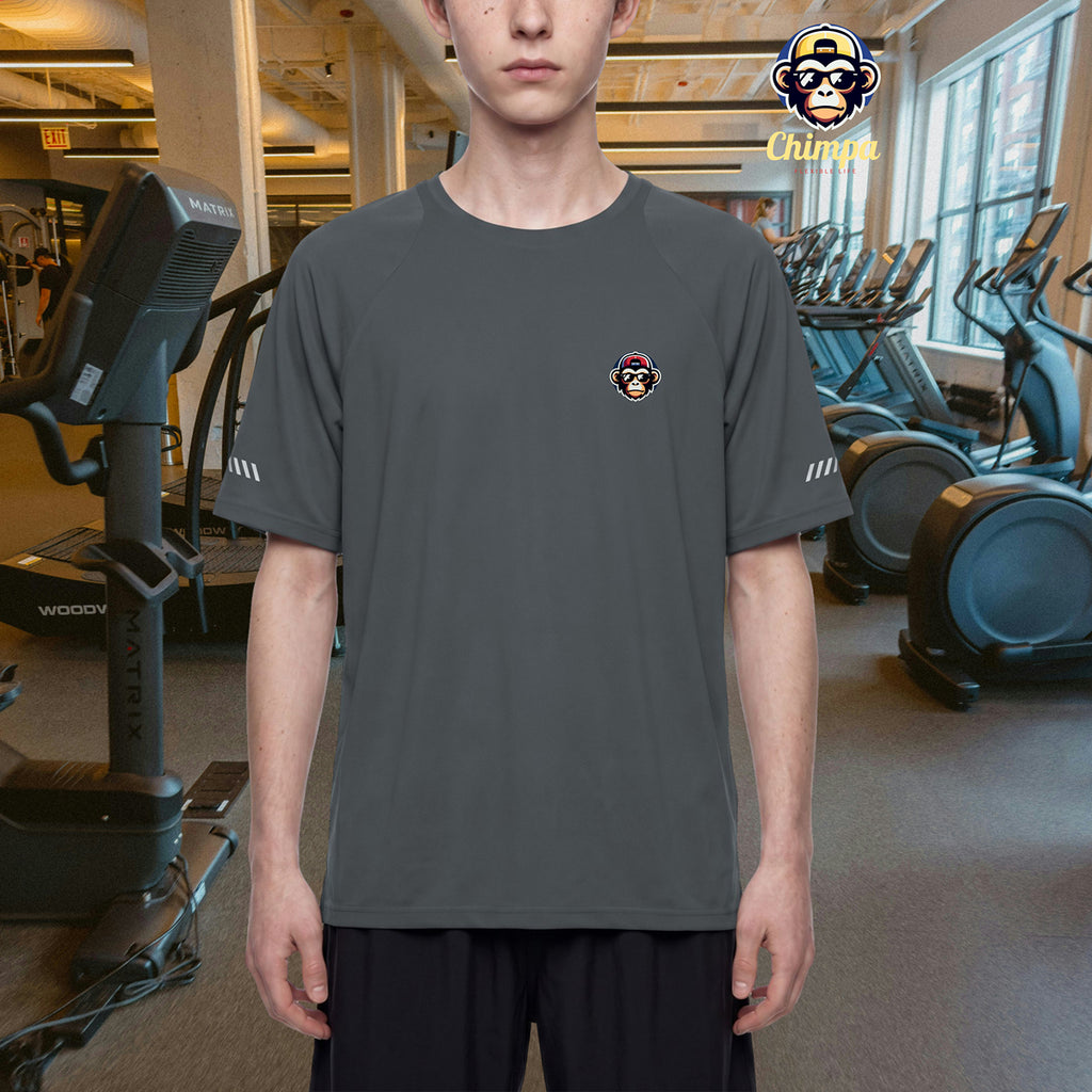 Men’s Reflective Raglan T-Shirt