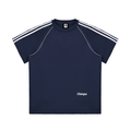 Striped Contrast Stitch T-Shirt