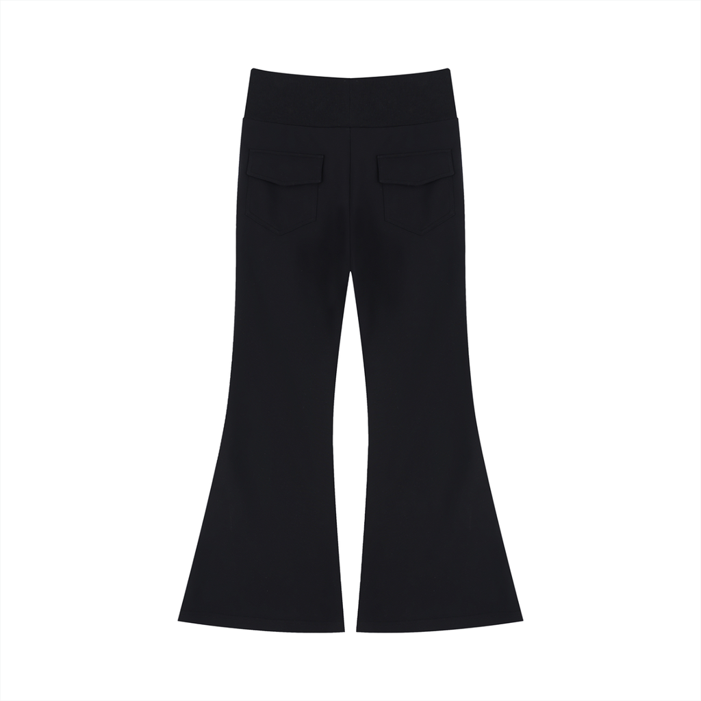 Women's Drawstring Flared Leg Pants