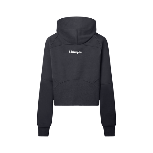 Cropped Half-Zip Hoodie
