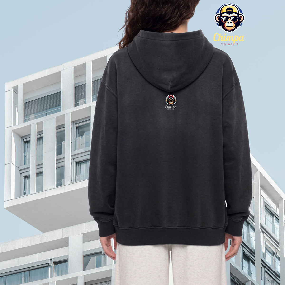 Unisex Vintage Wash Fleece Hoodie