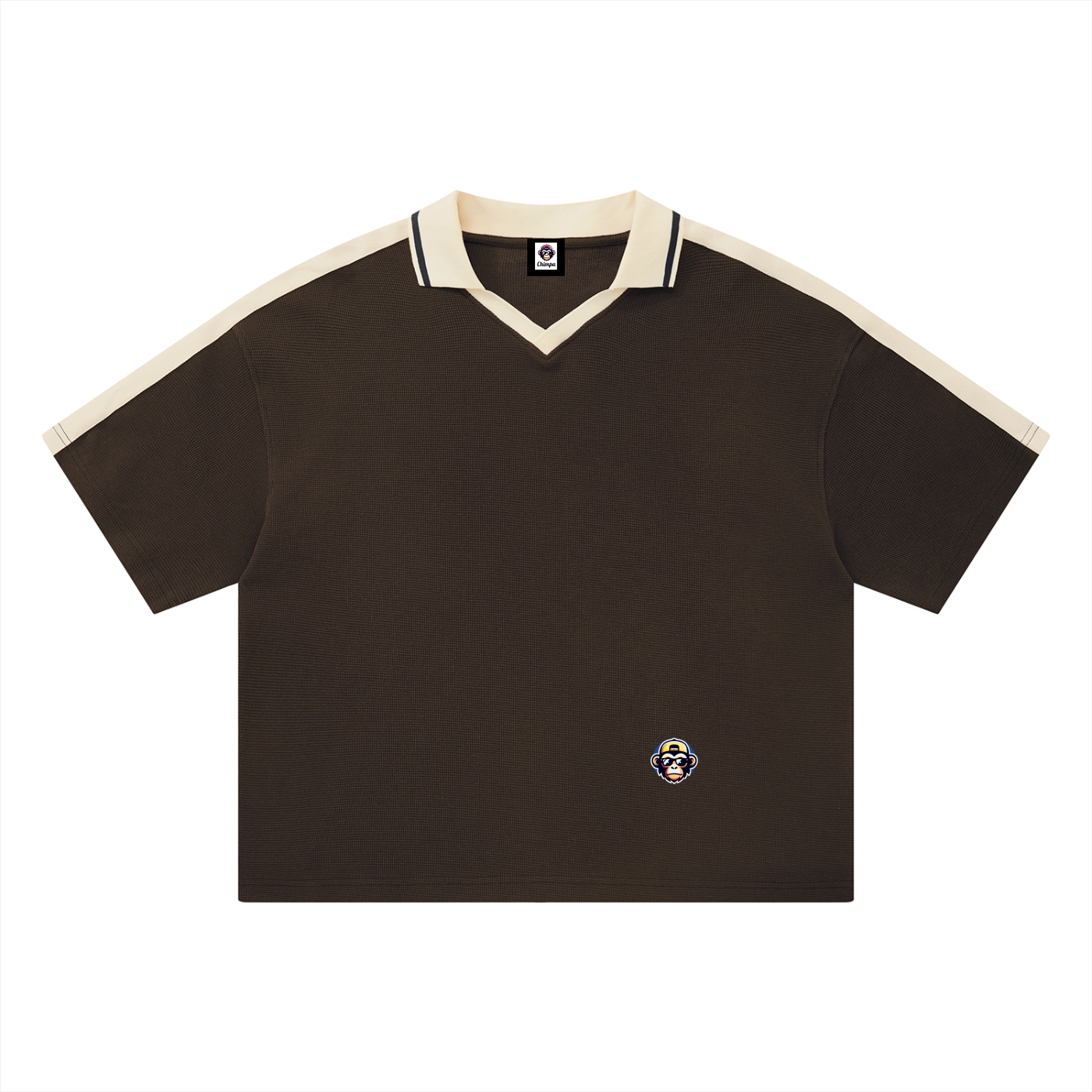 Unisex Color Block Polo Shirt