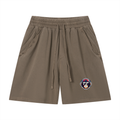 Unisex Vintage Wash Raw Edge Shorts