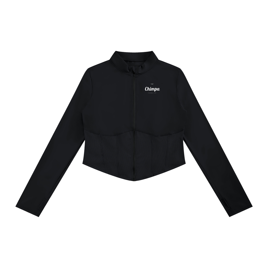 Women's Slim Fit Full-Zip Yoga Jacket