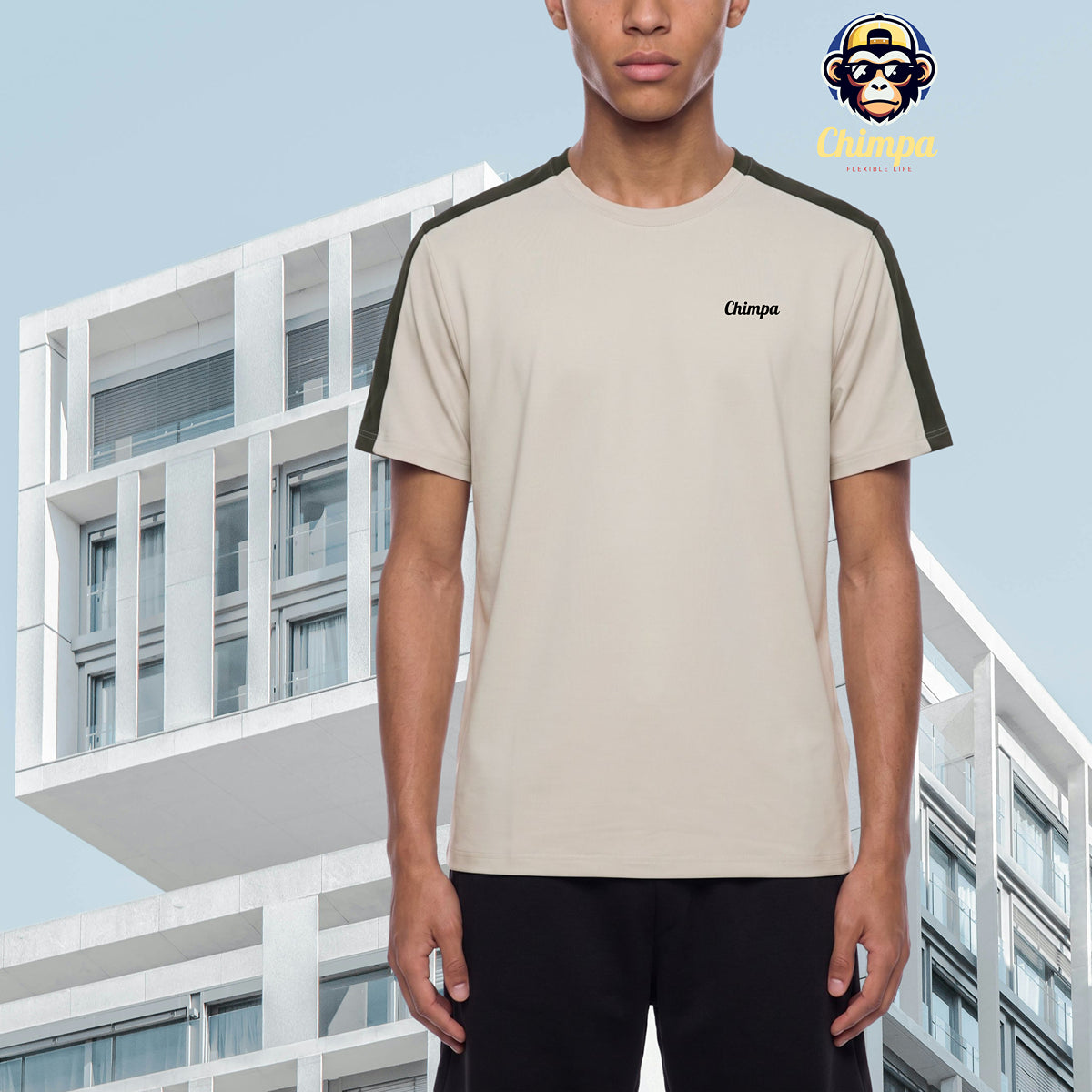 Men's Color Block Performance T-Shirt