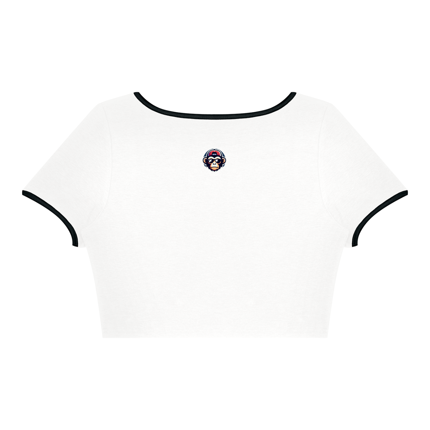 Women's Color Block Crop T-Shirt