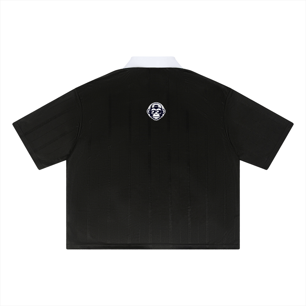 Unisex Striped Boxy Soccer Jersey