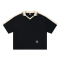 Unisex Color Block Polo Shirt