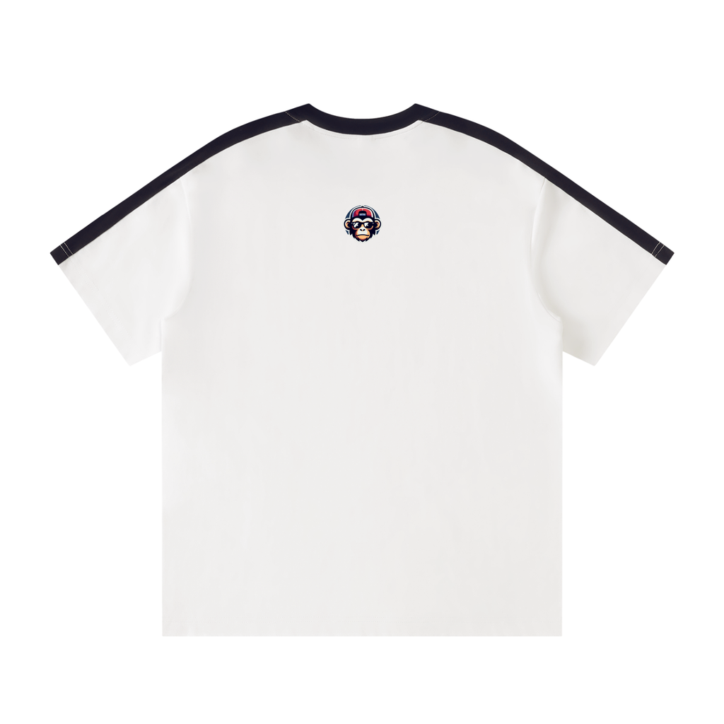 Unisex Colorblock Striped T-Shirt