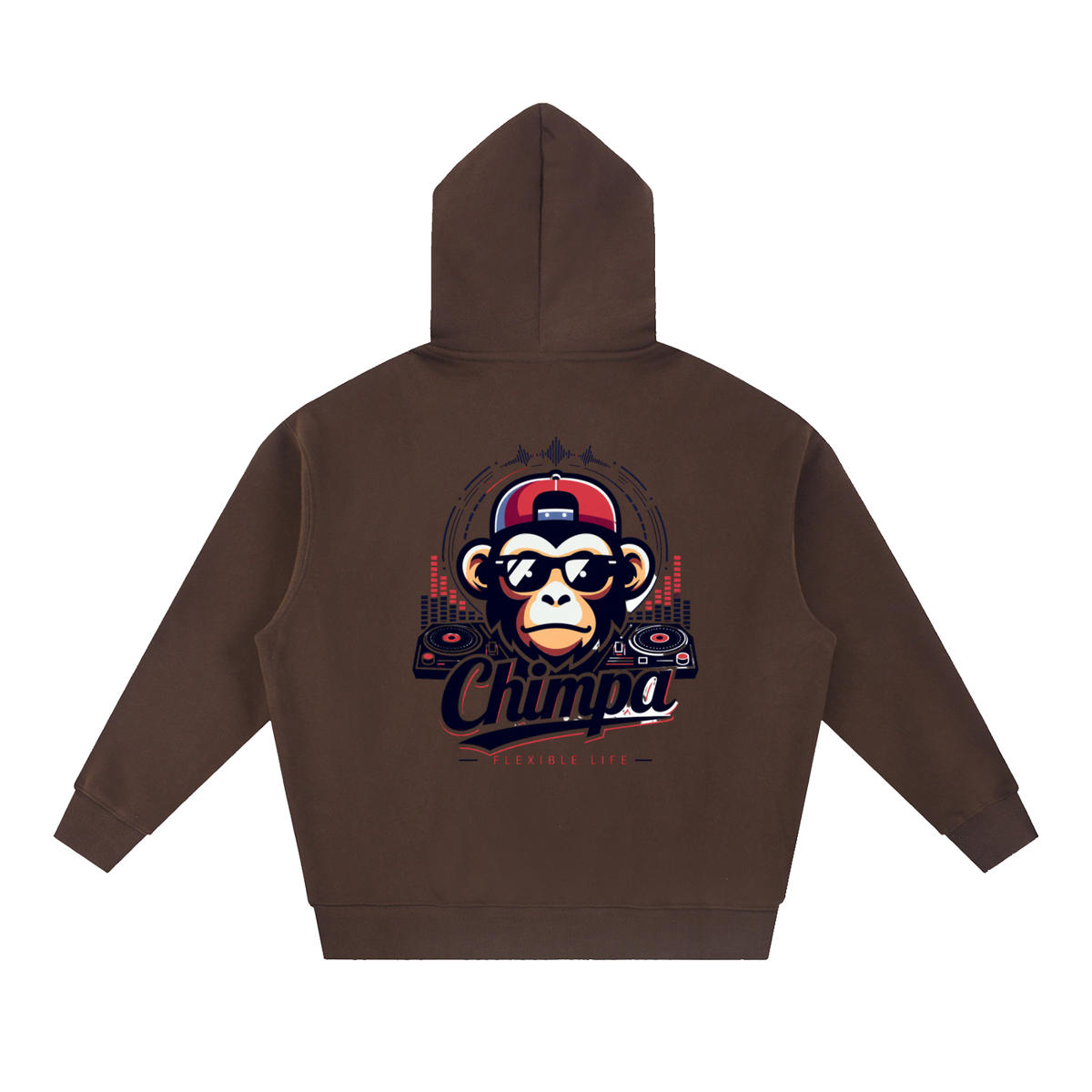 Essential Oversized Boxy Fit Fleece Hoodie