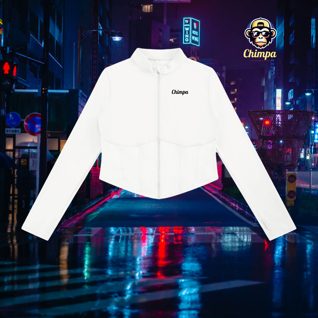 Women's Slim Fit Full-Zip Yoga Jacket