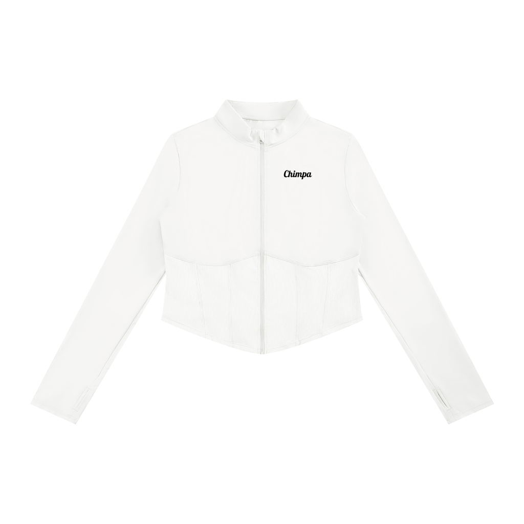 Women's Slim Fit Full-Zip Yoga Jacket