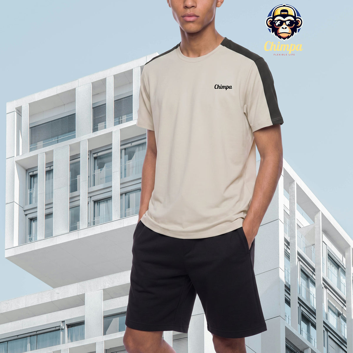 Men's Color Block Performance T-Shirt