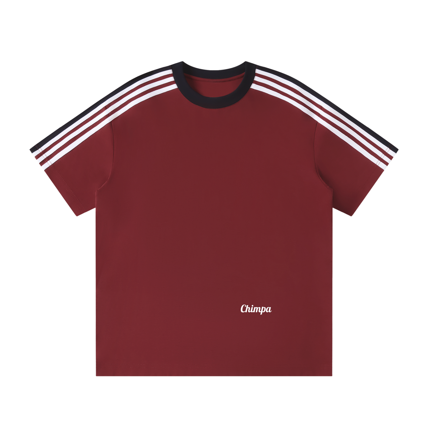 Unisex Colorblock Striped T-Shirt