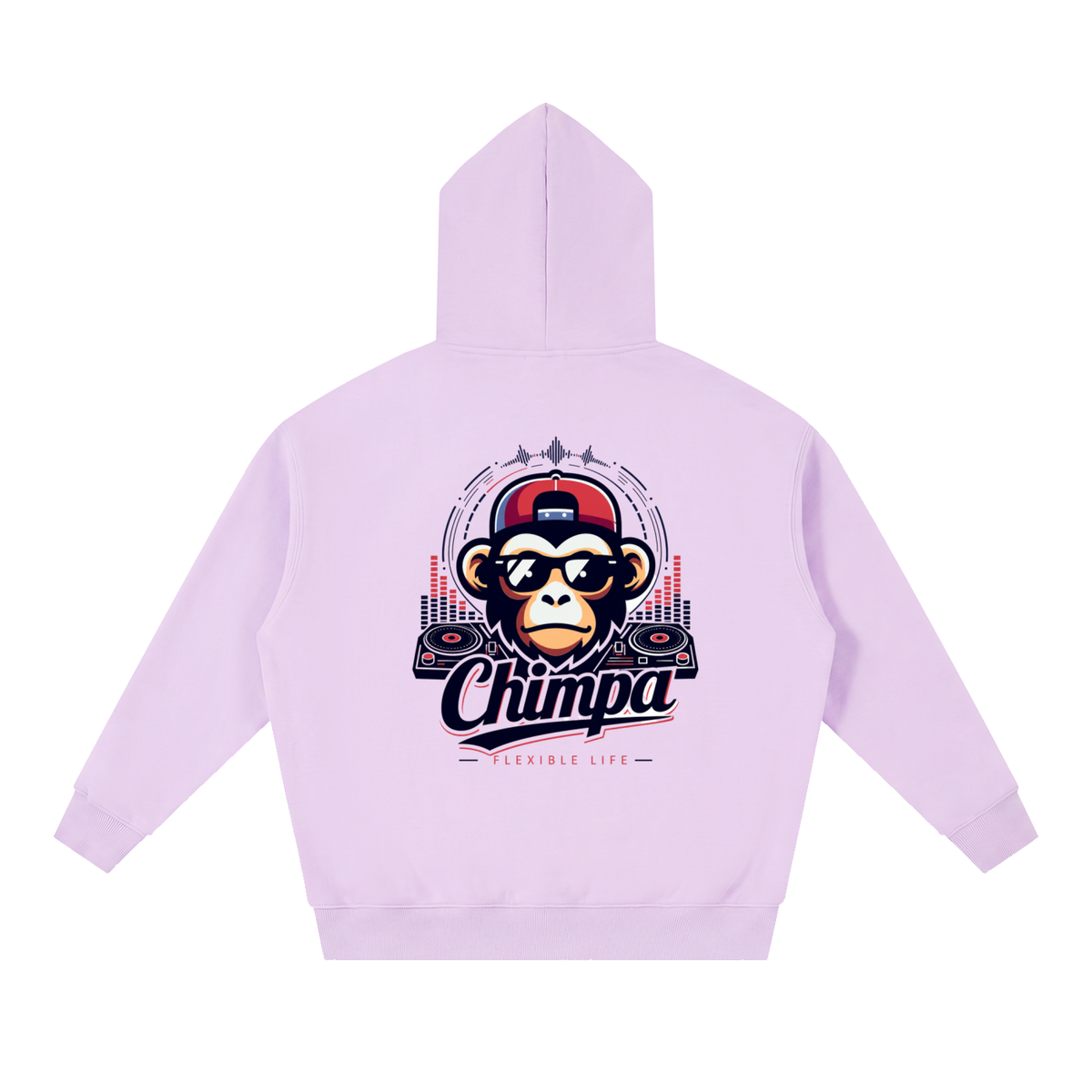 Essential Oversized Boxy Fit Fleece Hoodie