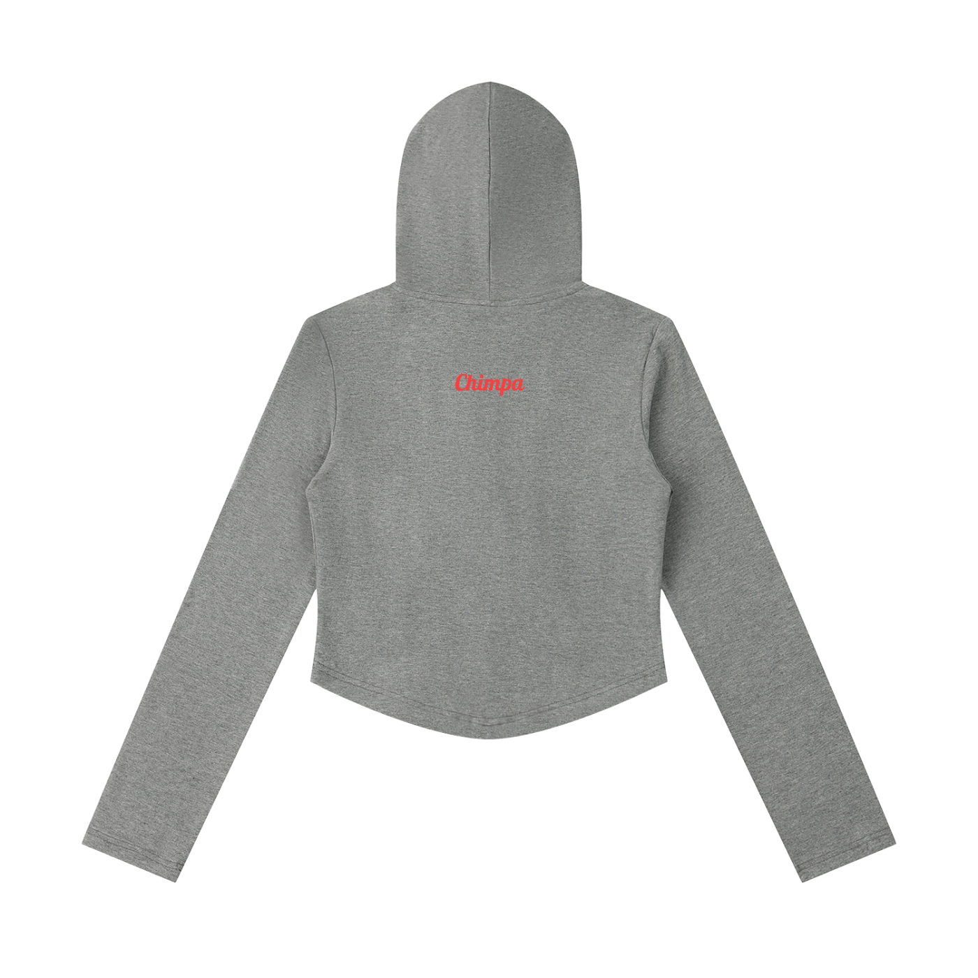 Women's Slim Cropped Full Zip Hoodie