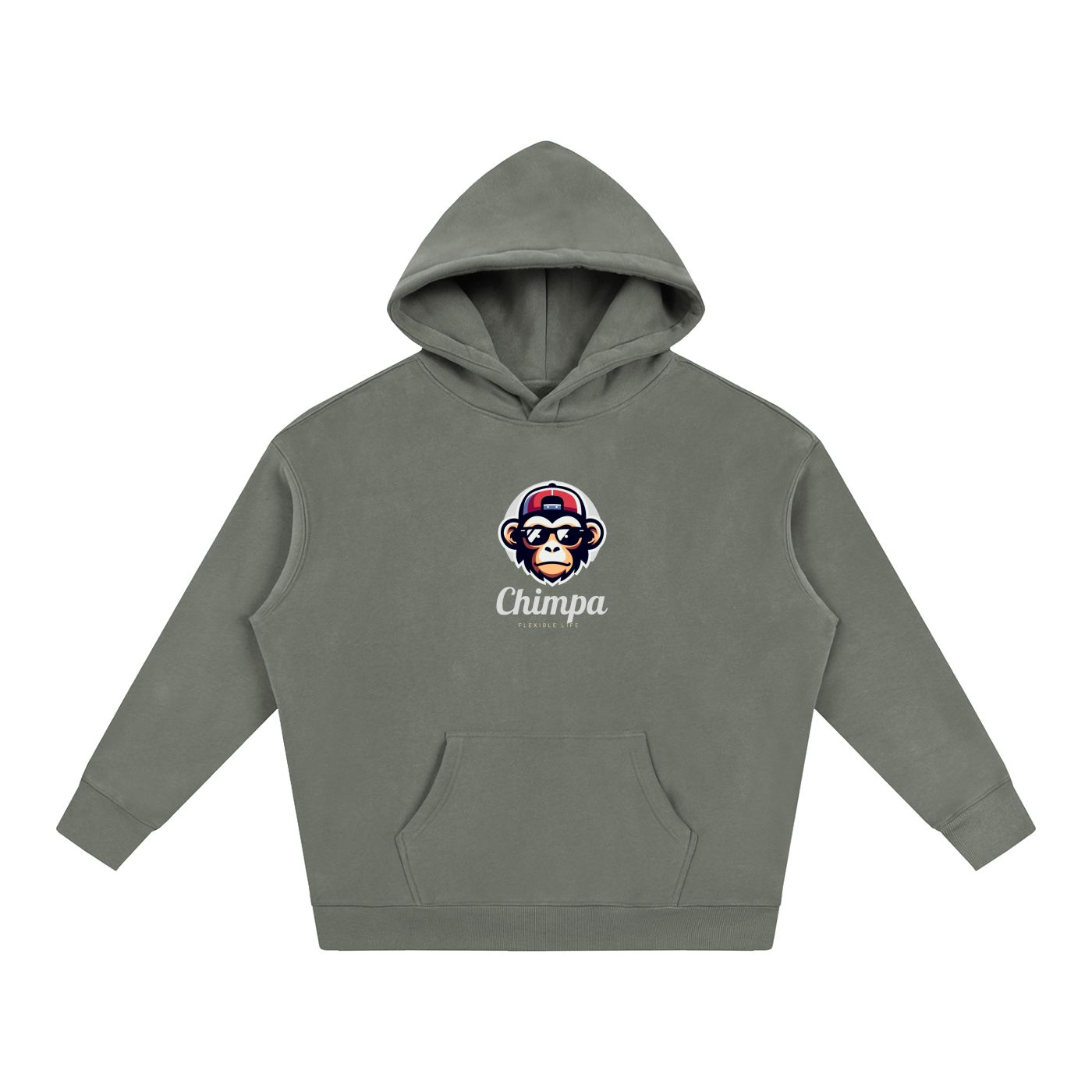 Oversize Fleeced Hoodie