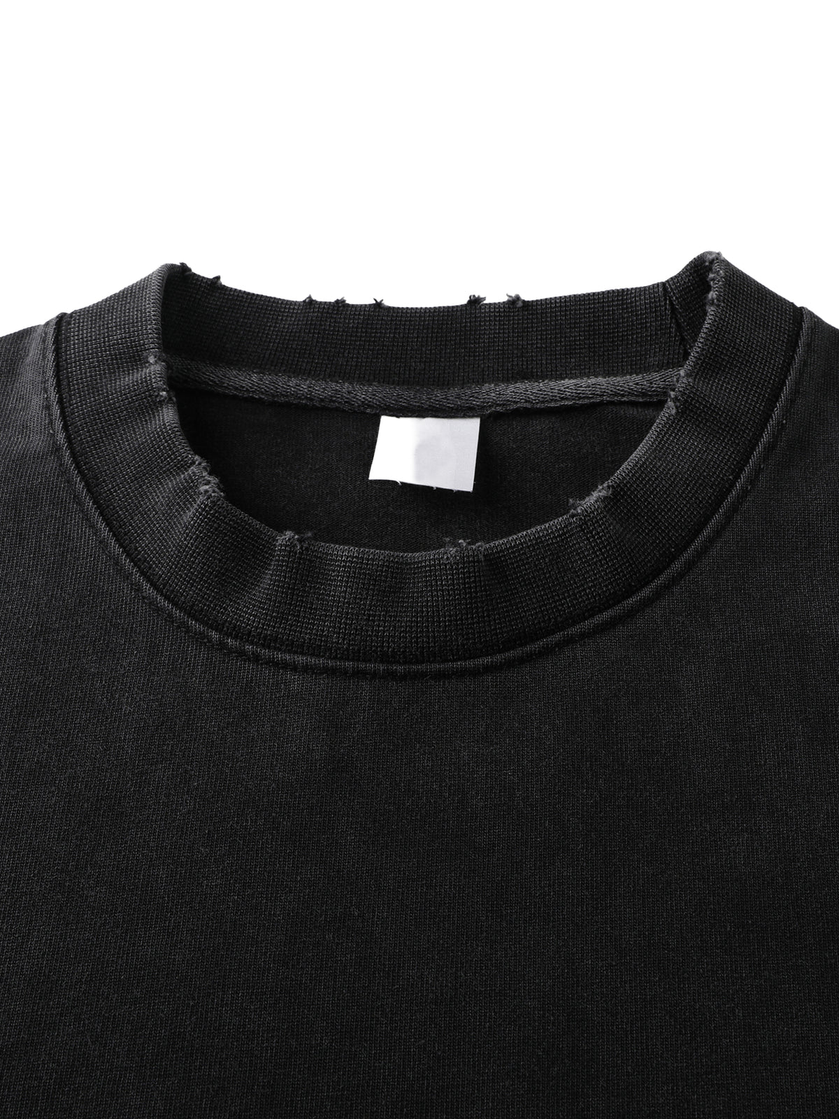 Heavyweight Vintage Washed Frayed T-Shirt