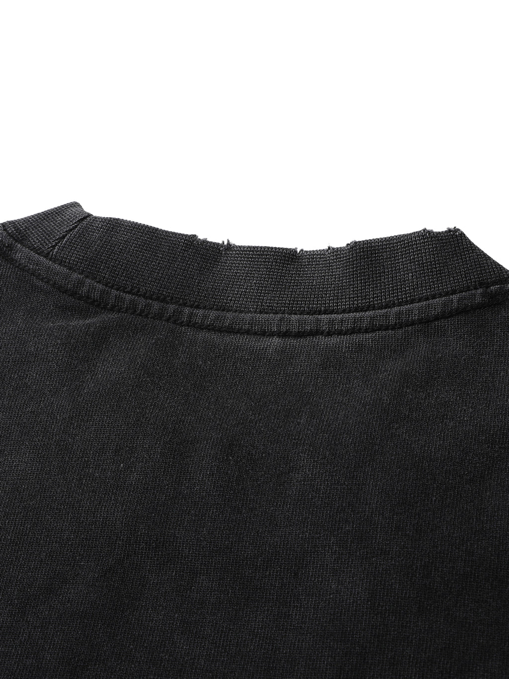 Heavyweight Vintage Washed Frayed T-Shirt
