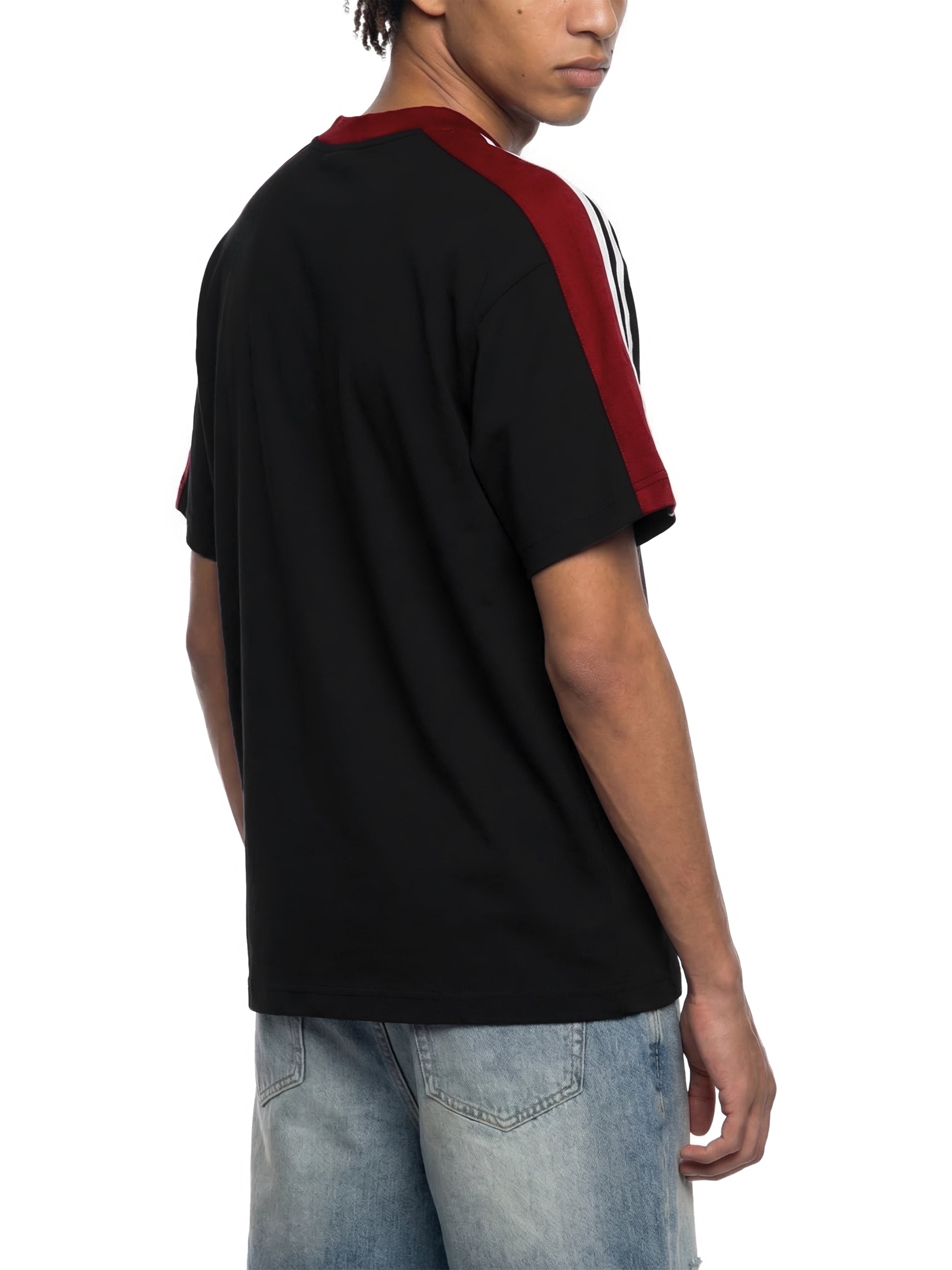 Unisex Colorblock Striped T-Shirt