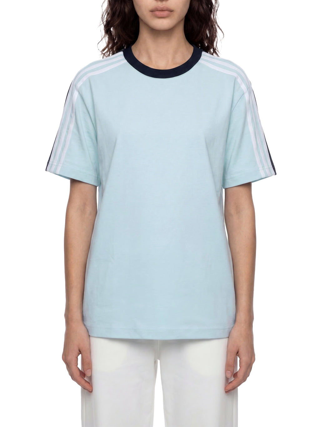 Unisex Colorblock Striped T-Shirt