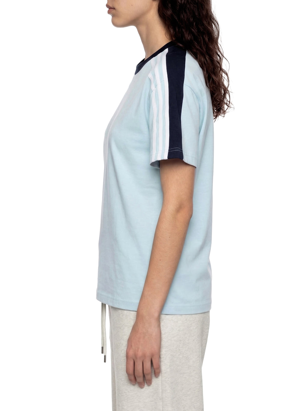 Unisex Colorblock Striped T-Shirt