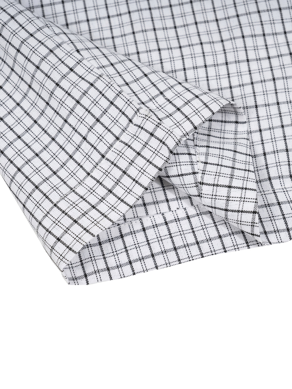 Unisex Plaid Loose Capri Shorts