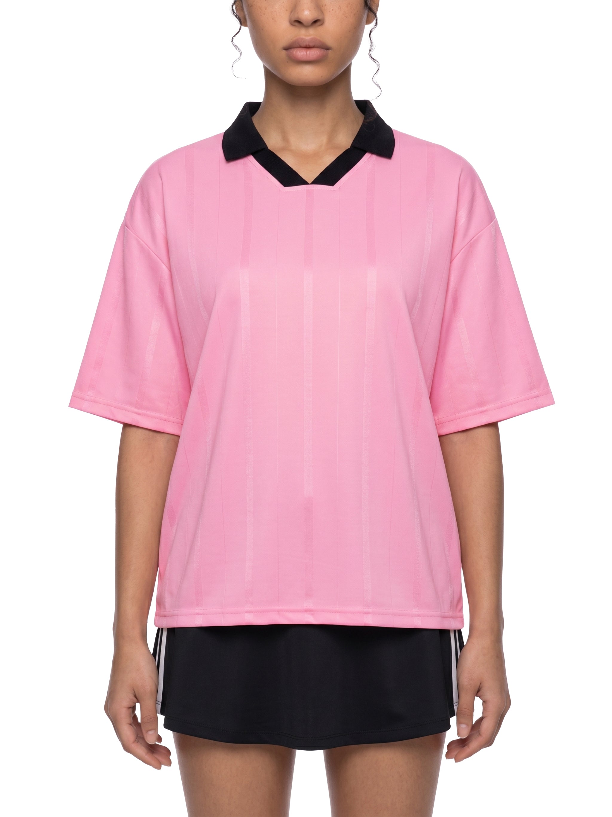 Unisex Striped Boxy Soccer Jersey