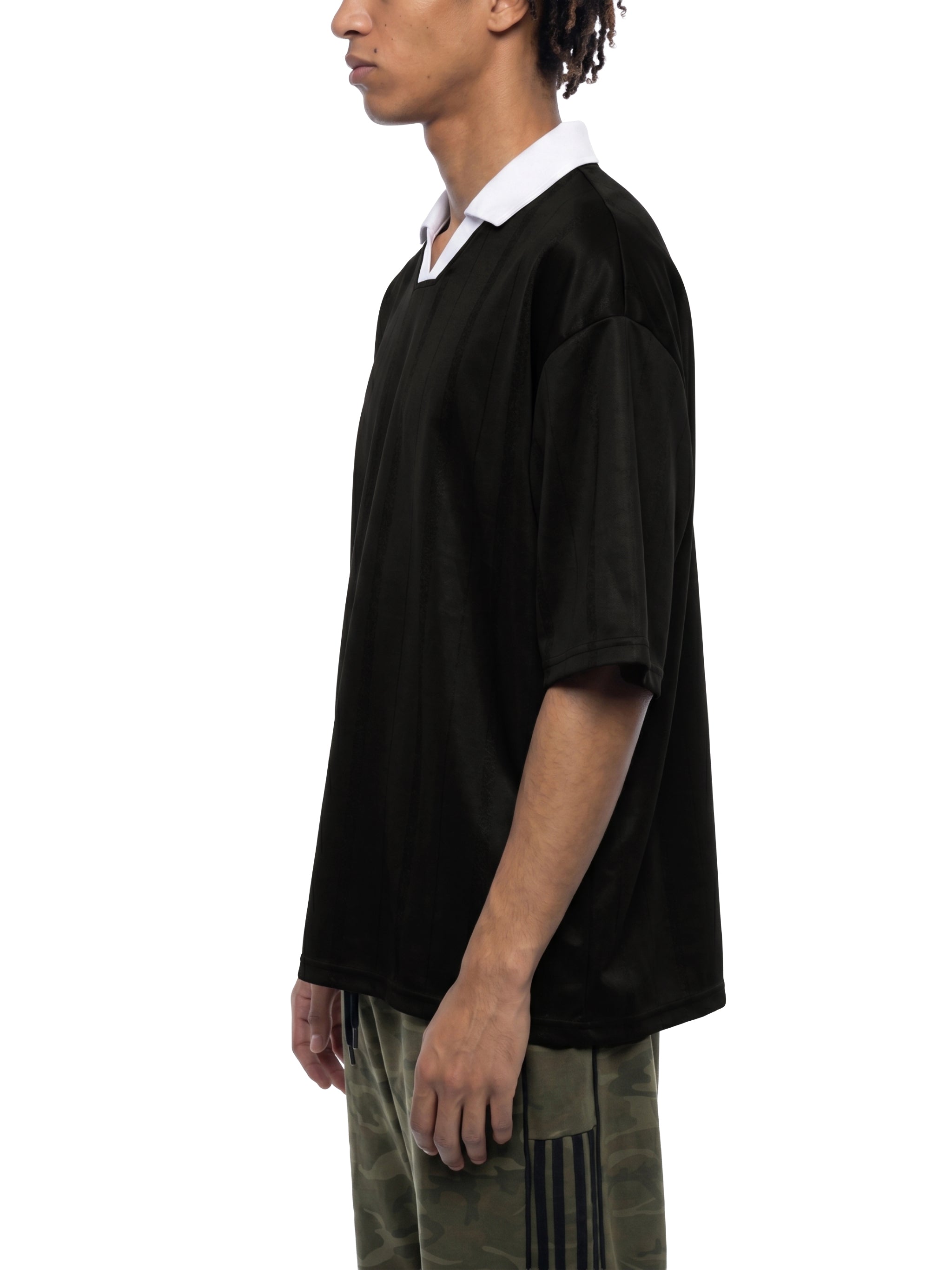 Unisex Striped Boxy Soccer Jersey