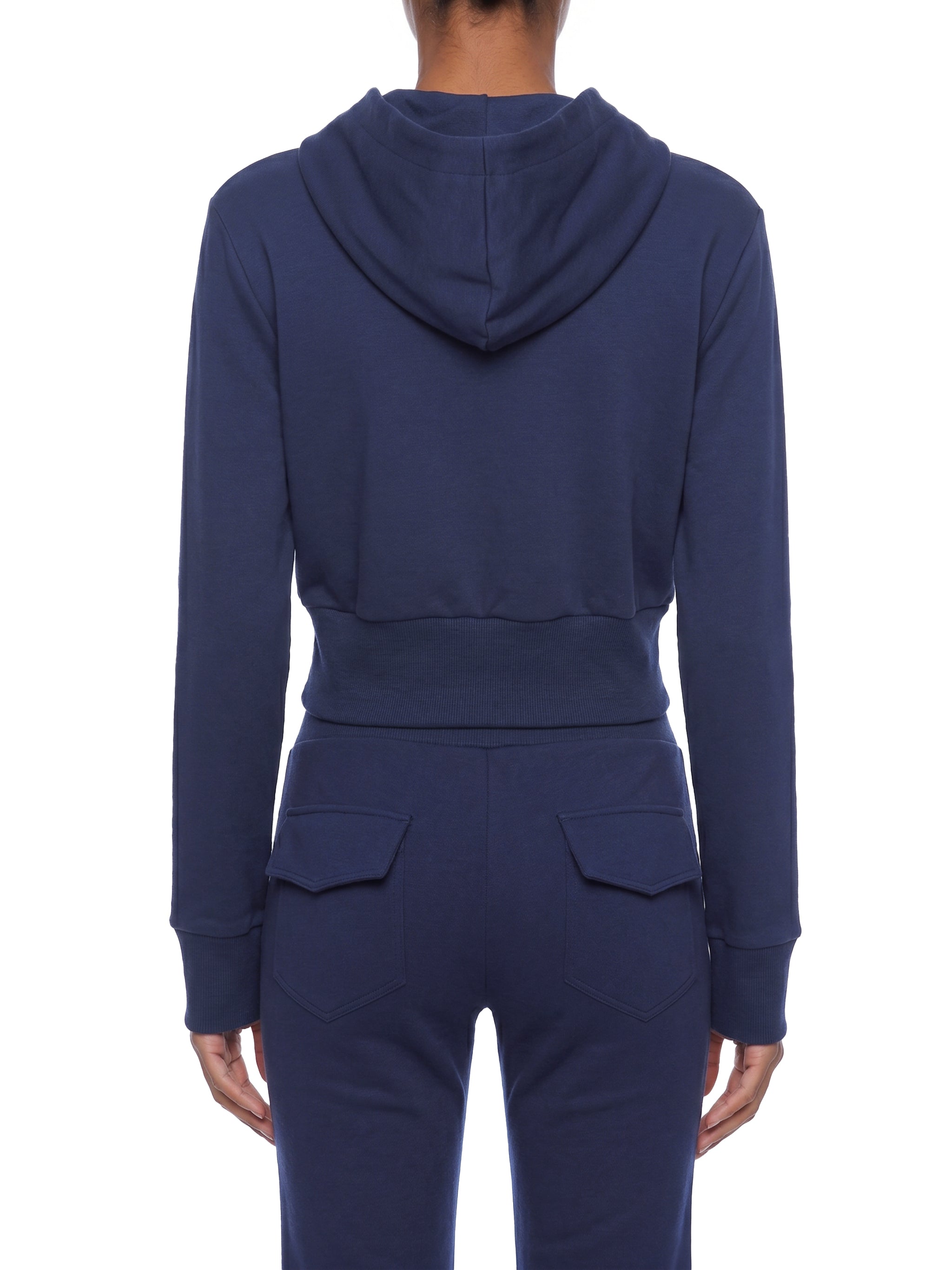 Women’s Slim Crop Full Zip Hoodie