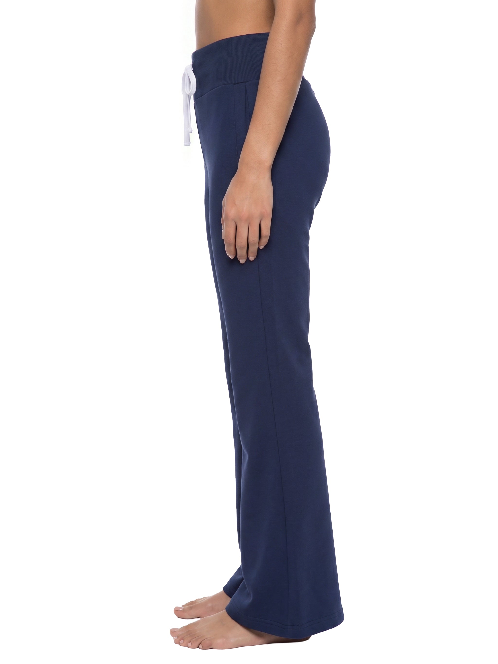 Women's Drawstring Flared Leg Pants