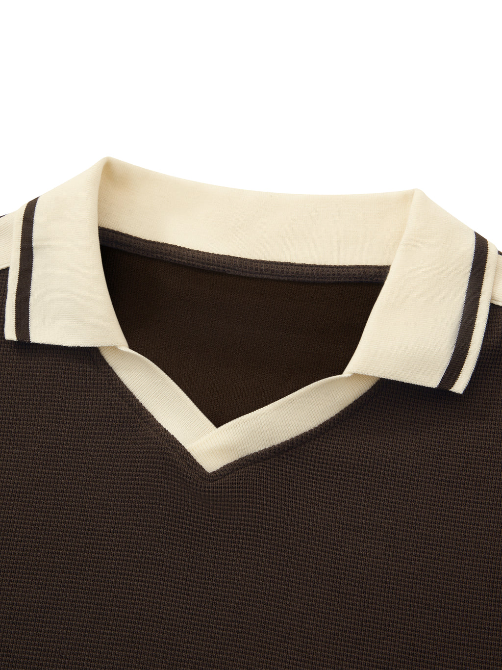 Unisex Color Block Polo Shirt