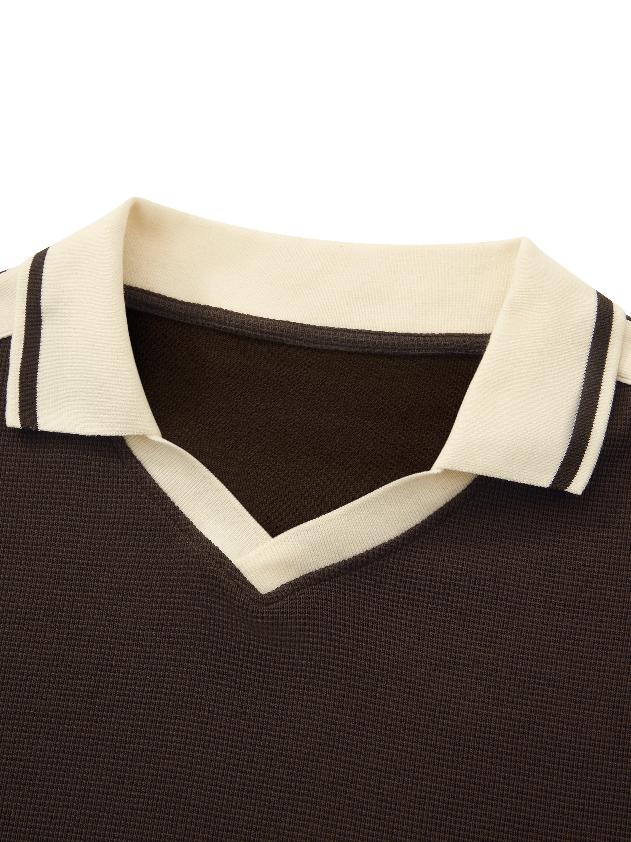 Unisex Color Block Polo Shirt