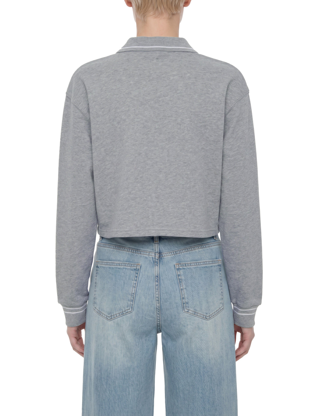 Women’s Crop Collared Sweatshirt
