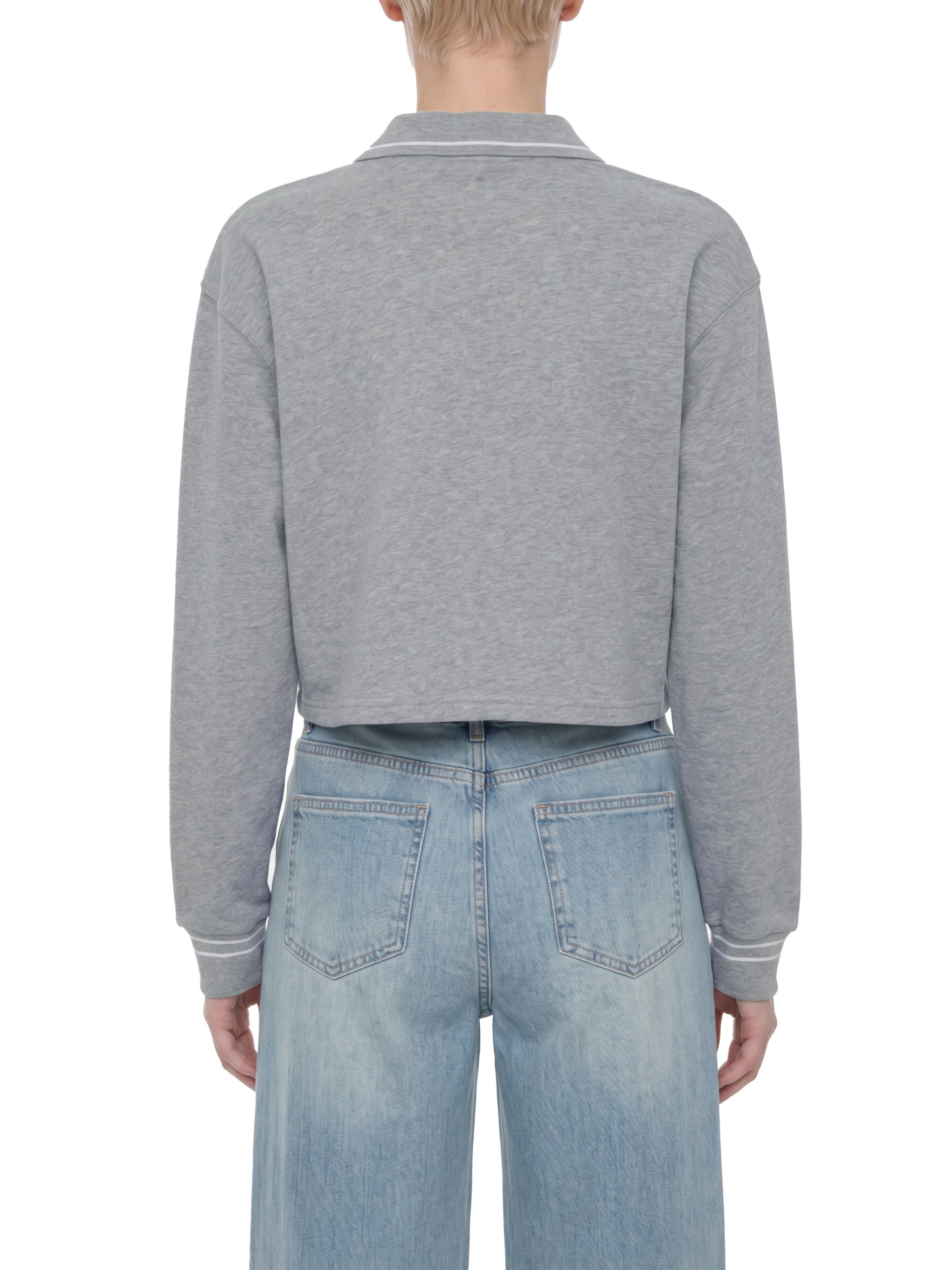 Women’s Crop Collared Sweatshirt