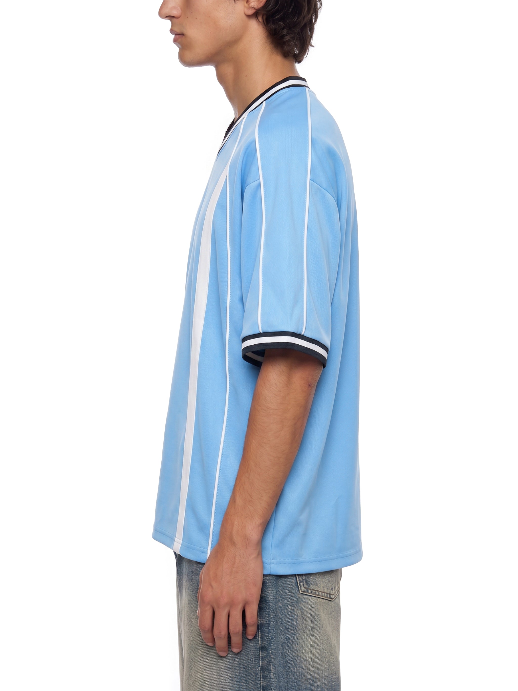 Unisex Boxy V-Neck Soccer Jersey