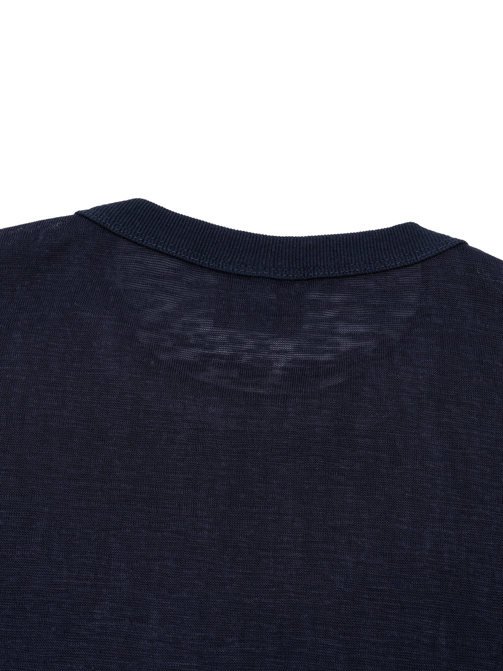 Unisex Raw Edge Long Sleeve T-Shirt