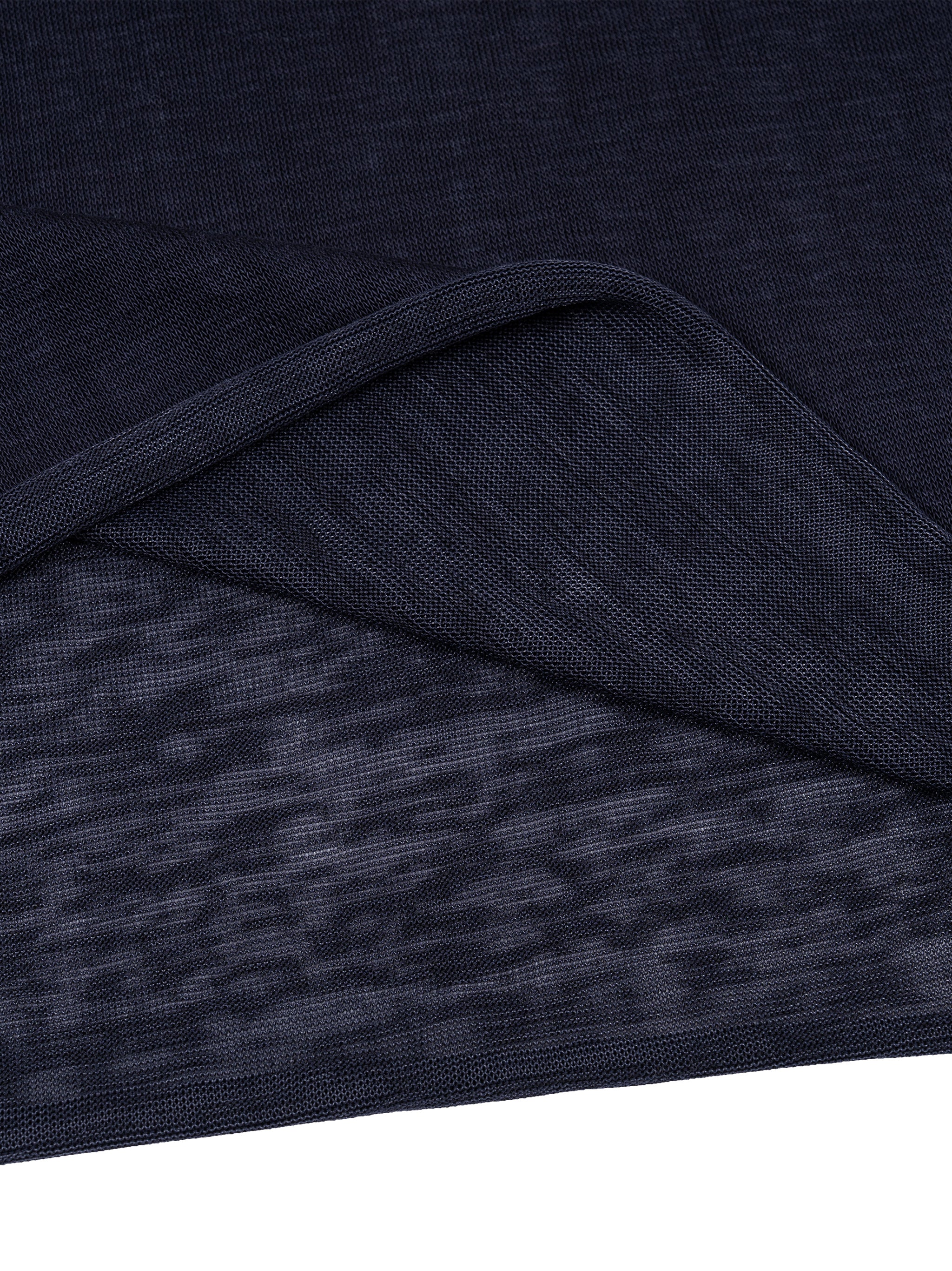 Unisex Raw Edge Long Sleeve T-Shirt